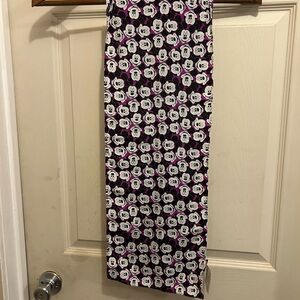 Vintage Disney Purple and Black Mickey Mouse scarf